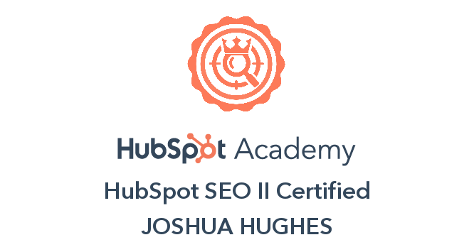 SEO II Certified HubSpot
